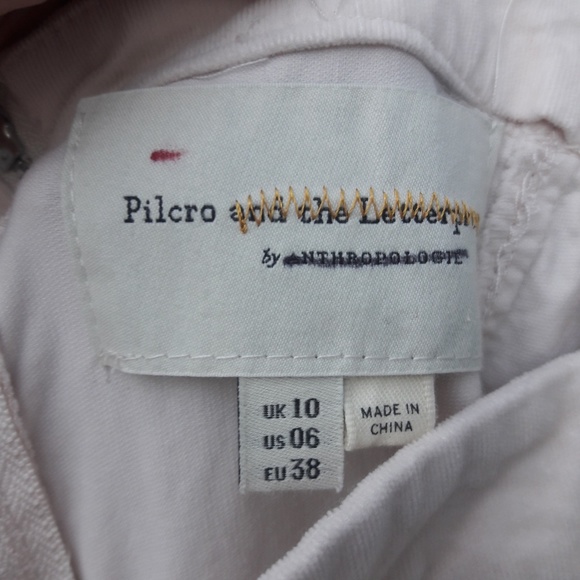 Pilcro by the leļeterpress x anthro jumpsuit - Picture 5 of 6